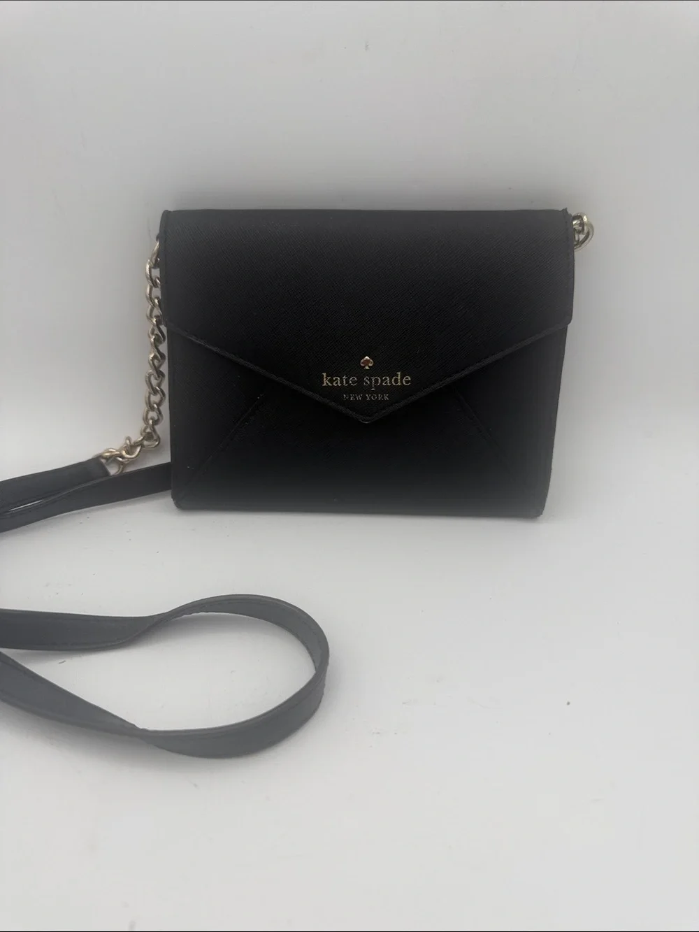 Kate Spade Cedar Street Monday Envelope Crossbody Bag saffiano leather READ